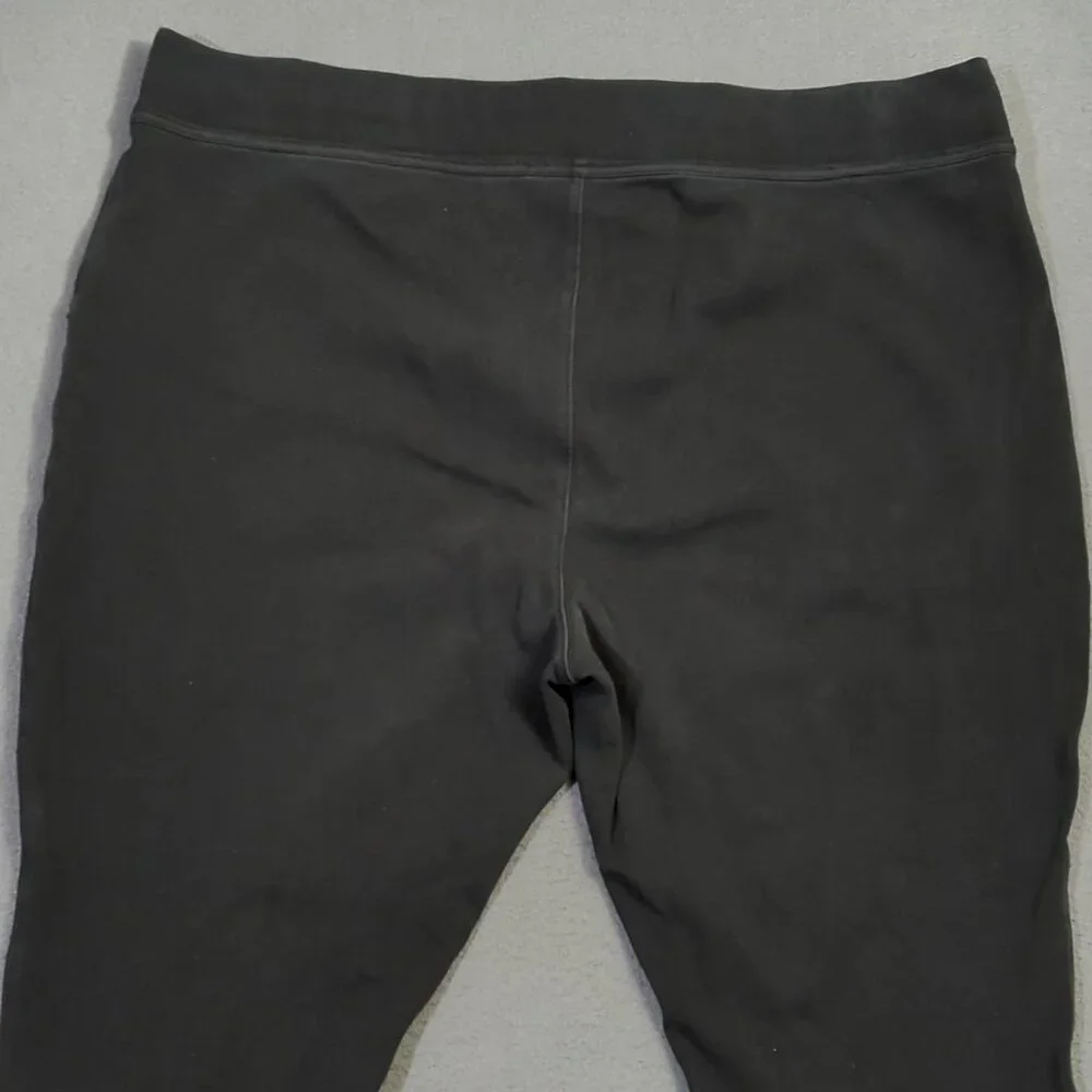 Duluth Trading Co Pants Women's XXL Regular Black NoGA Naturale Cotton Leggings - Picture 3 of 11